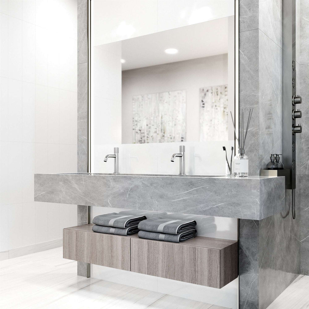 VIGO - Apollo Single Hole Bathroom Faucet In Chrome Model# VG01048CH