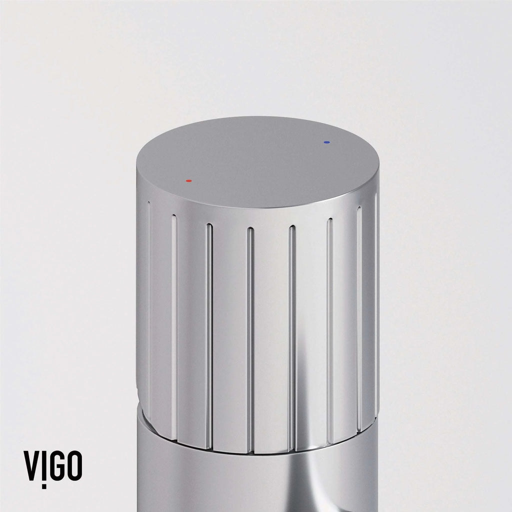 VIGO - Ashford Single Hole Bathroom Faucet In Chrome Model# VG01052CH