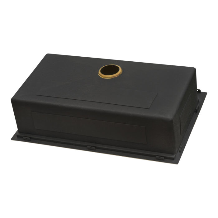 Giana Ruvati 33-inch Matte Gold Workstation Drop-in Topmount Kitchen Sink Single Bowl – Model# RVH5003GG