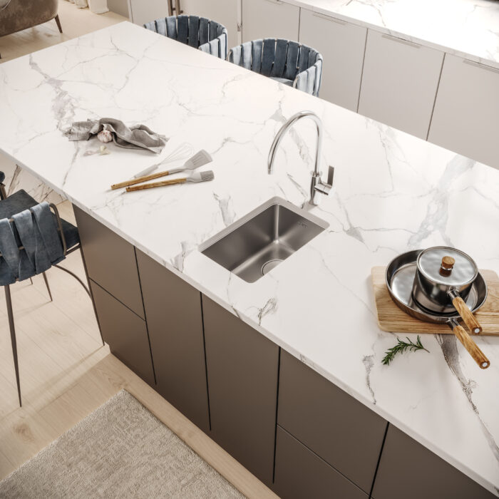 Modena Model: RVM5912 Ruvati 12-inch Undermount Bar Prep Kitchen Sink 16 Gauge Stainless Steel Single Bowl – RVM5912