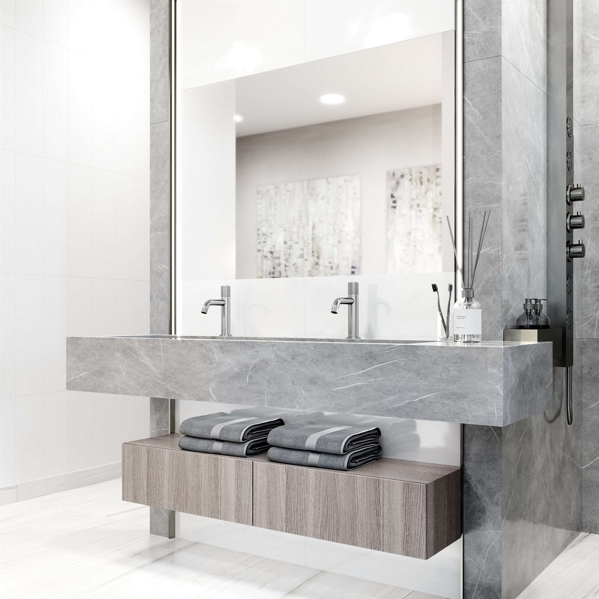 VIGO - Apollo Single Hole Bathroom Faucet In Brushed Nickel Model# VG01048BN