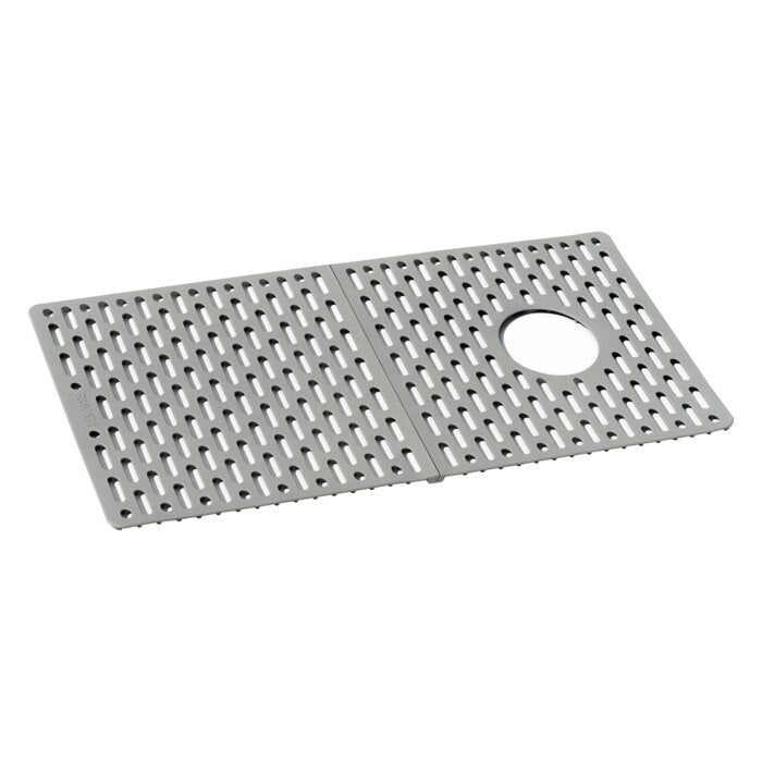epiStage Ruvati 33" Granite Composite Workstation Undermount Kitchen Sink Single Bowl White – Model# RVG2302WH