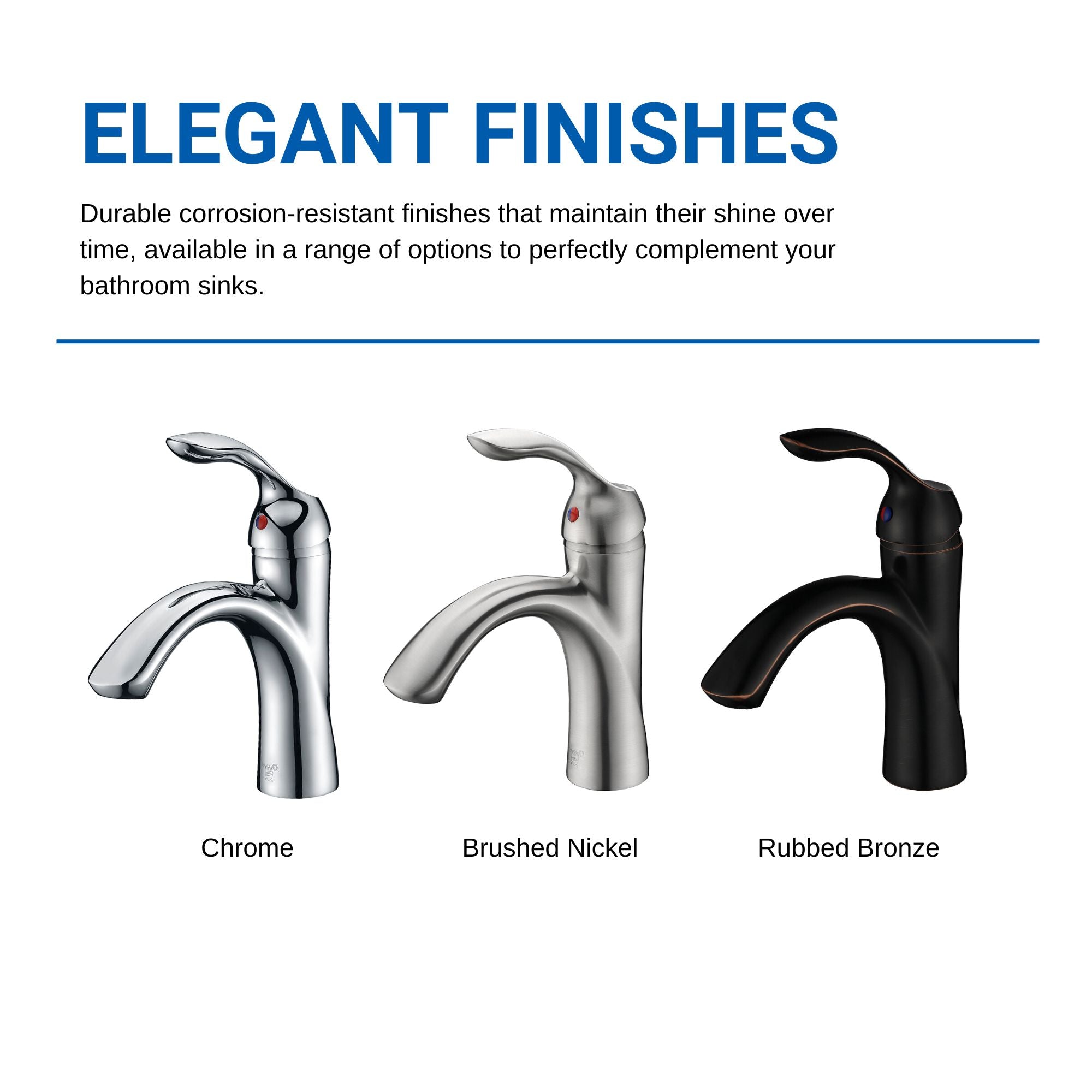 Oakland Single Handle Bathroom Sink Faucet with Pop Up Drain in Brushed Nickel Model# KSB1106BN