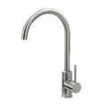 Single Handle 1 Hole High-Arc Kitchen Faucet in Brushed Nickel– Model# KSK1111BN