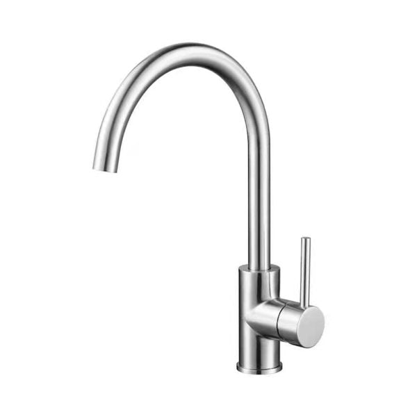 Single Handle 1 Hole High-Arc Kitchen Faucet in Chrome– Model# KSK1111C