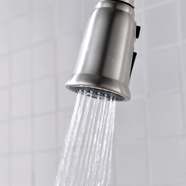 Single Handle 1 Hole Pull-Down Kitchen Faucet Model# KSK1114BN