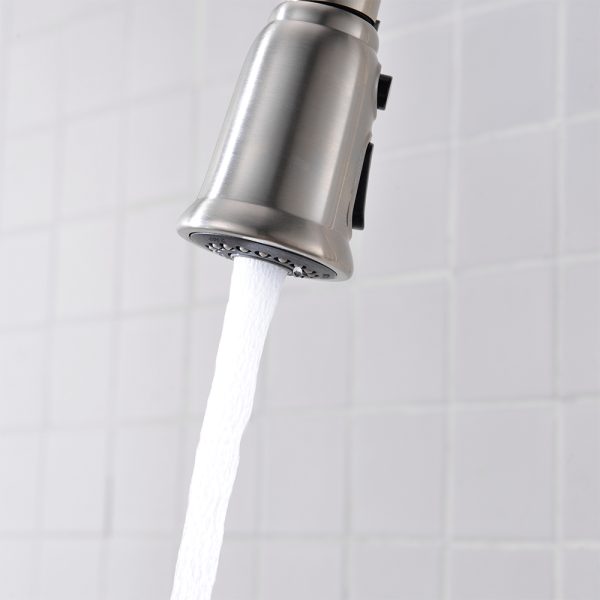 Single Handle 1 Hole Pull-Down Kitchen Faucet Model# KSK1114BN