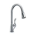 Single Handle 1 Hole Pull-Down Kitchen Faucet in Chrome – Model# KSK1117C