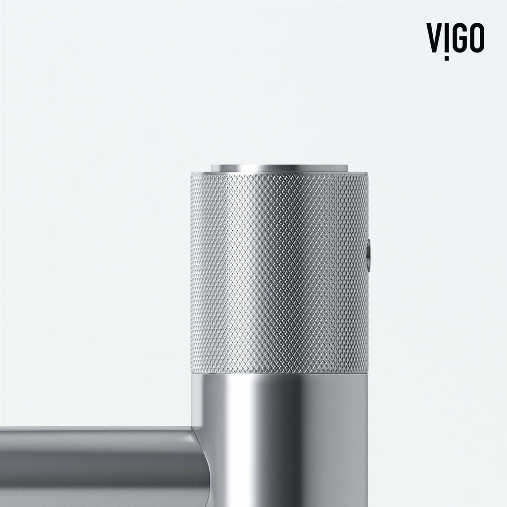 VIGO - Apollo Single Hole Bathroom Faucet In Chrome Model# VG01048CH