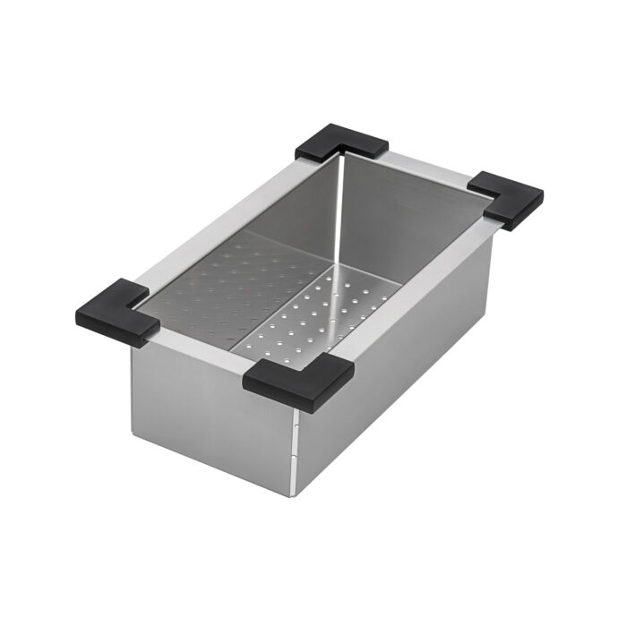 Merino Ruvati 15" x 20" Marine Grade T-316 Workstation Top Mount RV Boat Outdoor Sink Stainless Steel – Model# RVQ5210