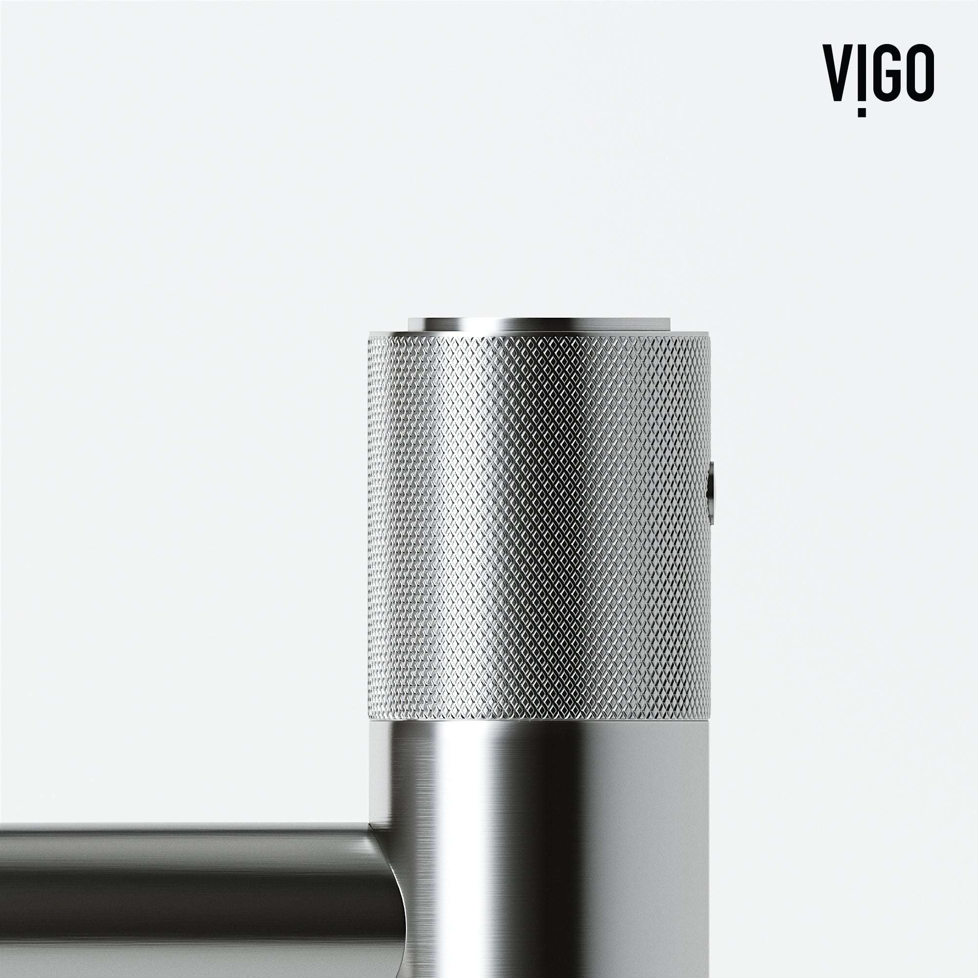 VIGO - Apollo Single Hole Bathroom Faucet In Brushed Nickel Model# VG01048BN