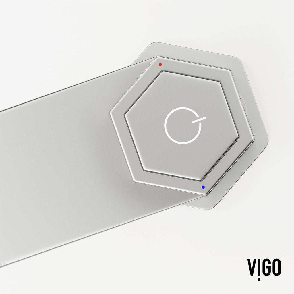 VIGO - Hart Nova Single Hole Bathroom Faucet In Brushed Nickel Model# VG01053BN