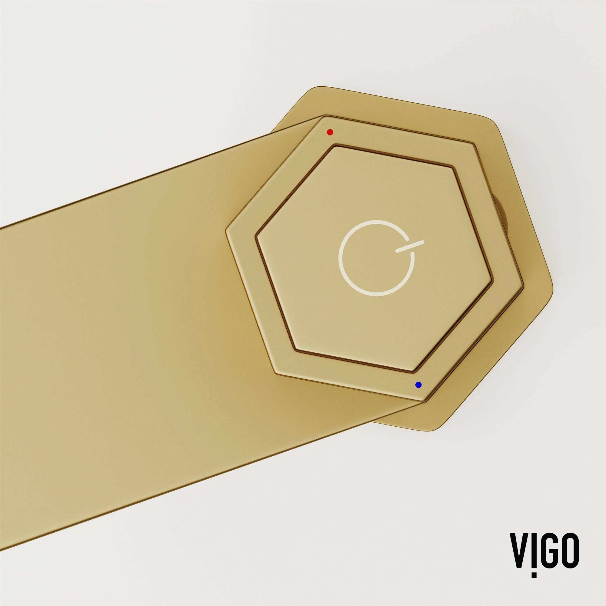 VIGO - Hart Nova Single Hole Bathroom Faucet In Matte Brushed Gold Model# VG01053MG