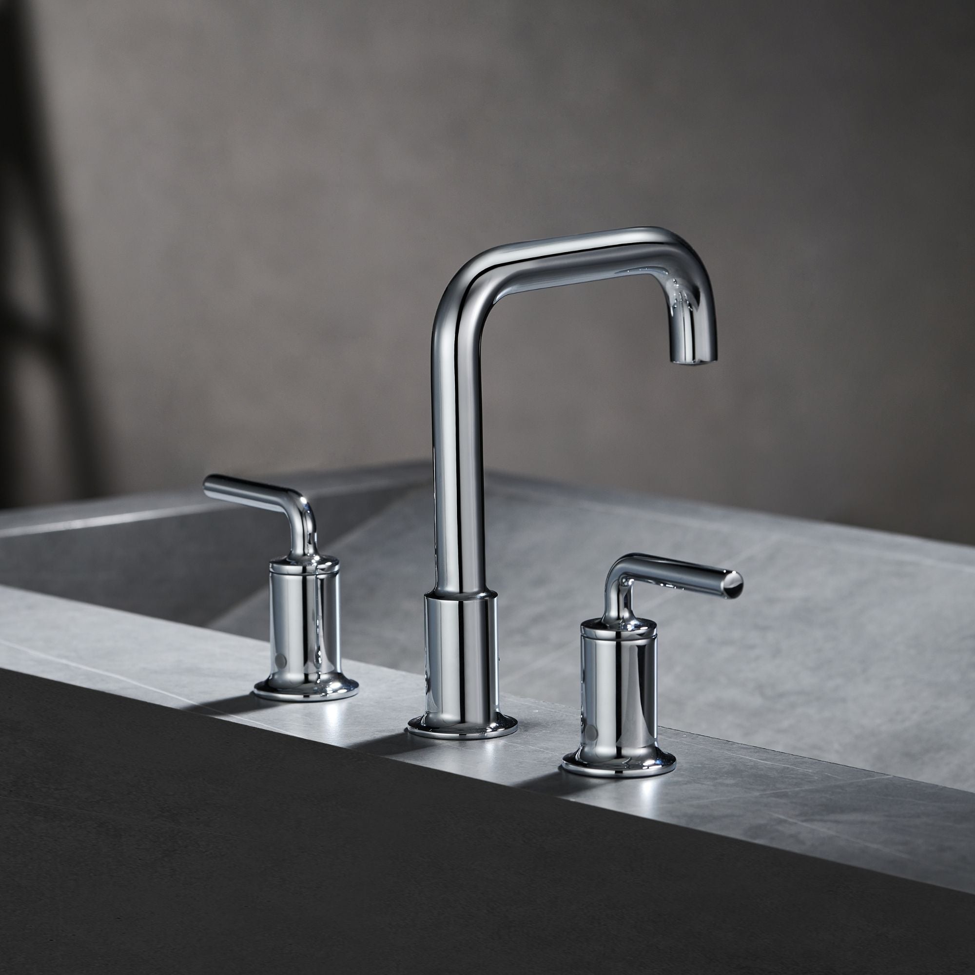 Oakland Wide Spread Bathroom Sink Faucet with Pop Up Drain in Chrome– Model #KSB8236C