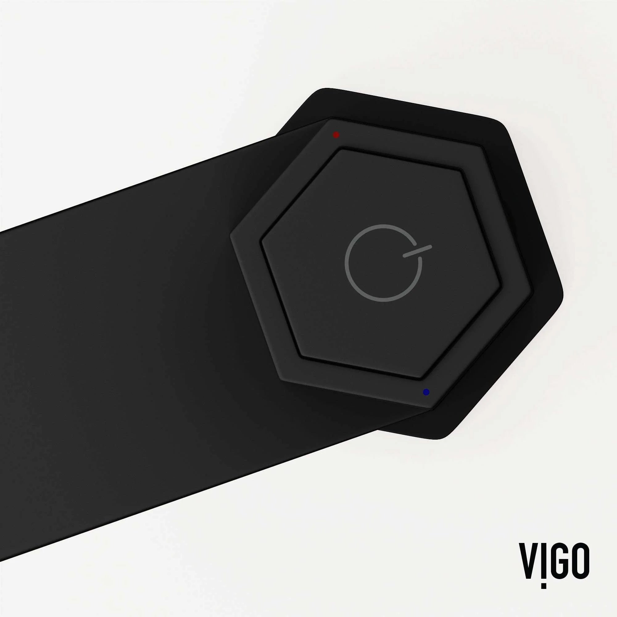 VIGO - Hart Nova Single Hole Bathroom Faucet In Matte Black Model# VG01053MB