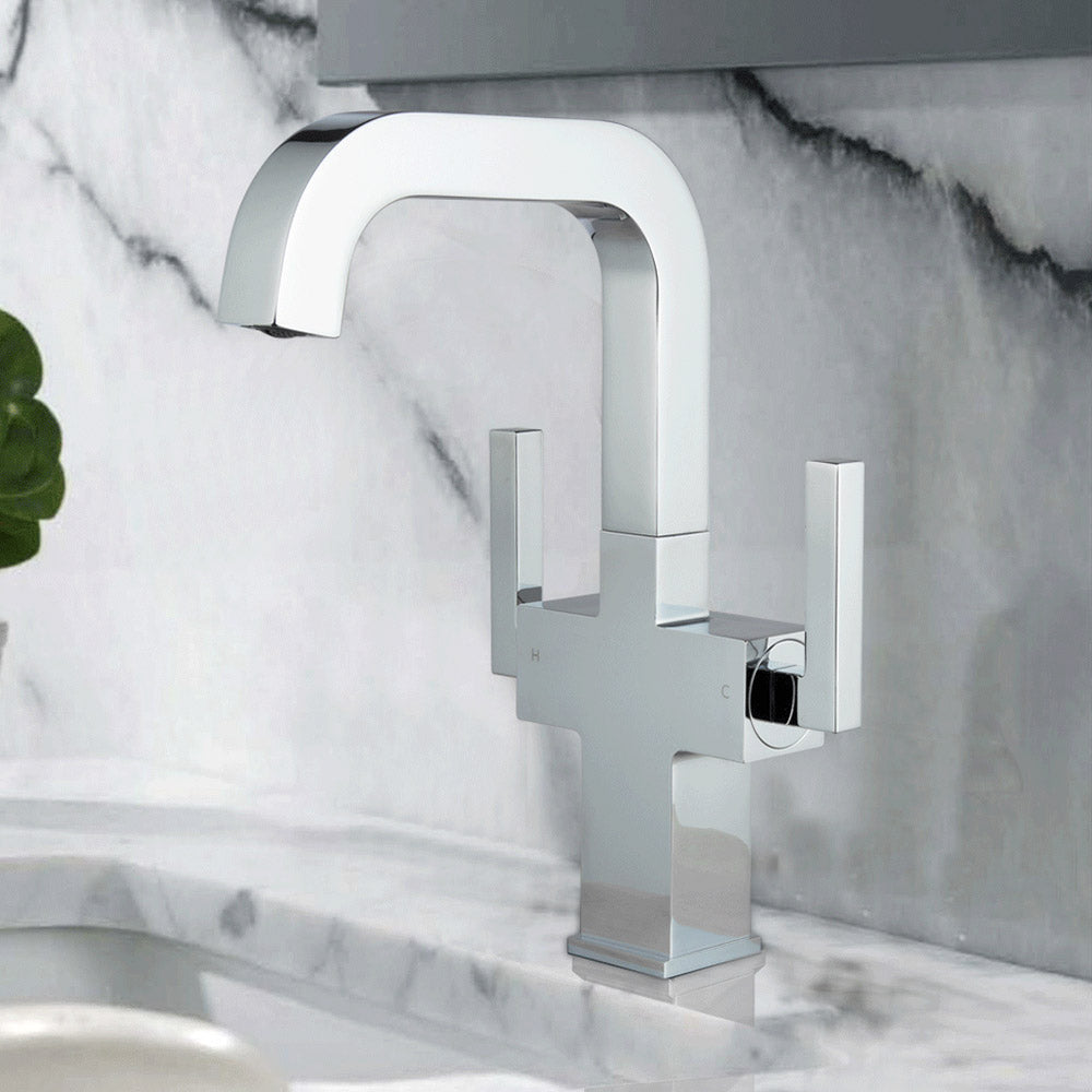 Oakland Two Handle Bathroom Sink Faucet with Pop Up Drain – Model# KSB1216C