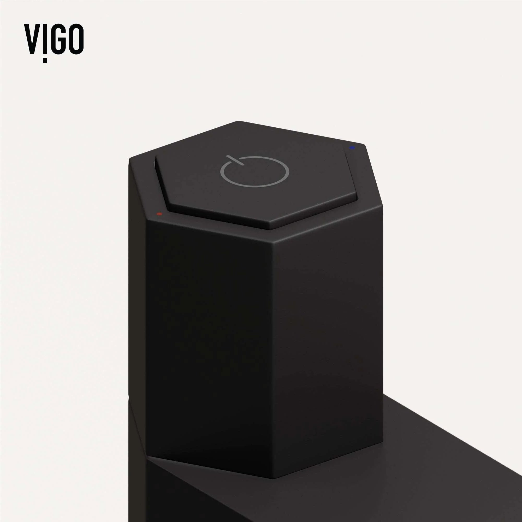 VIGO - Hart Nova Single Hole Bathroom Faucet In Matte Black Model# VG01053MB