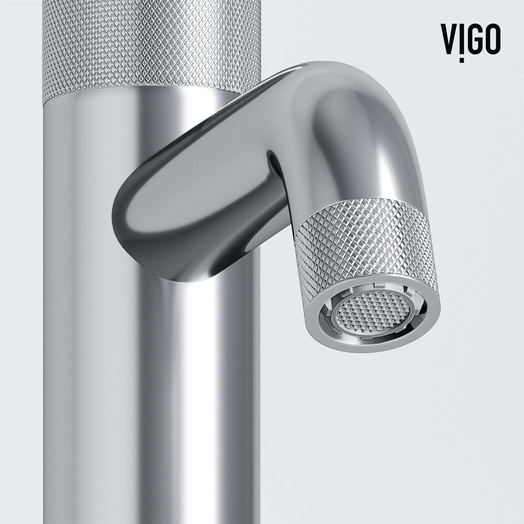 VIGO - Apollo Single Hole Bathroom Faucet In Chrome Model# VG01048CH