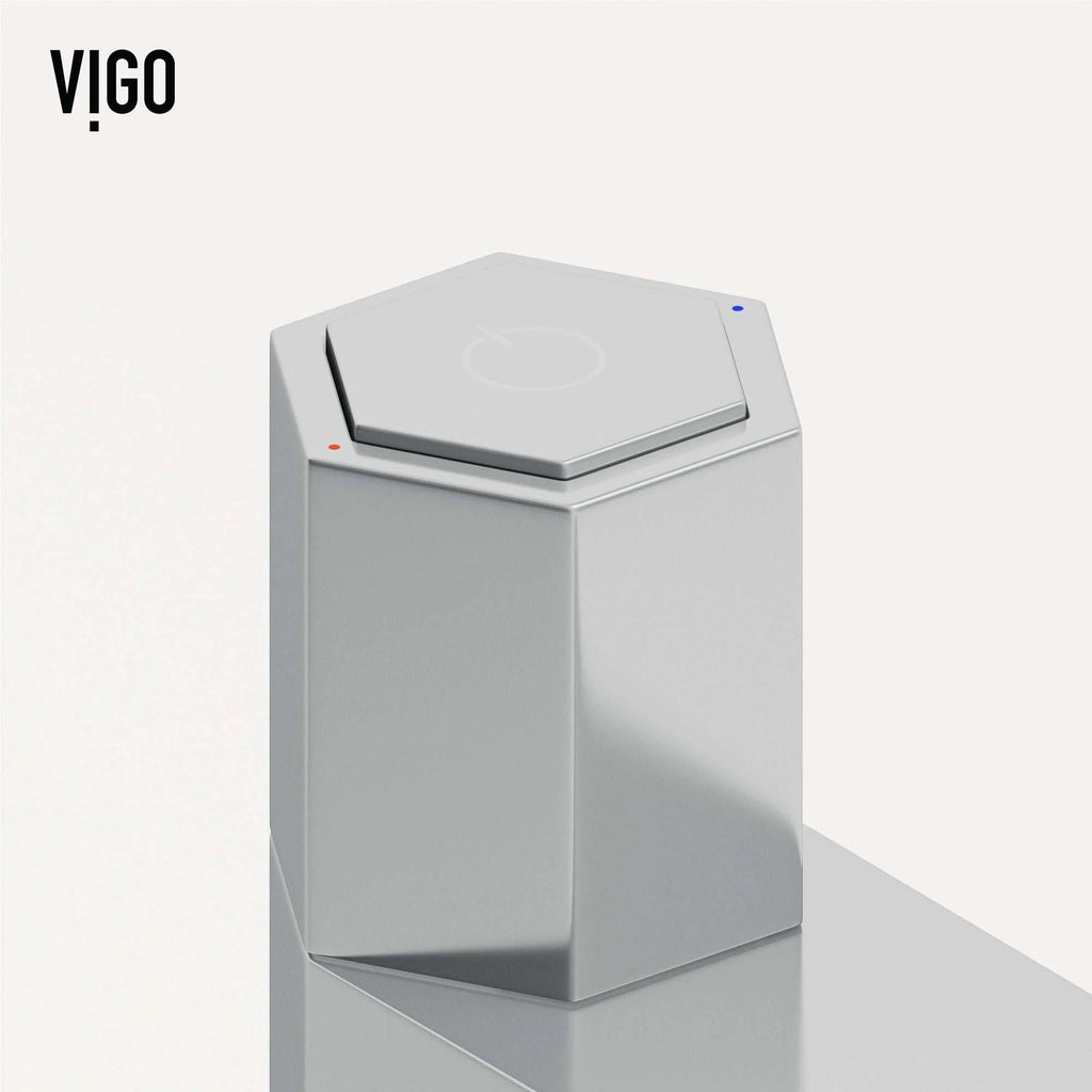 VIGO - Hart Nova Single Hole Bathroom Faucet In Chrome Model# VG01053CH