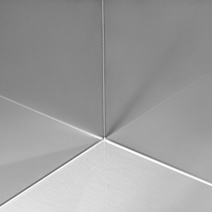 Roma Ruvati 23″ Workstation Ledge Bar Prep Kitchen Sink Undermount 16 Gauge Stainless Steel Single Bowl – Model # RVH8308