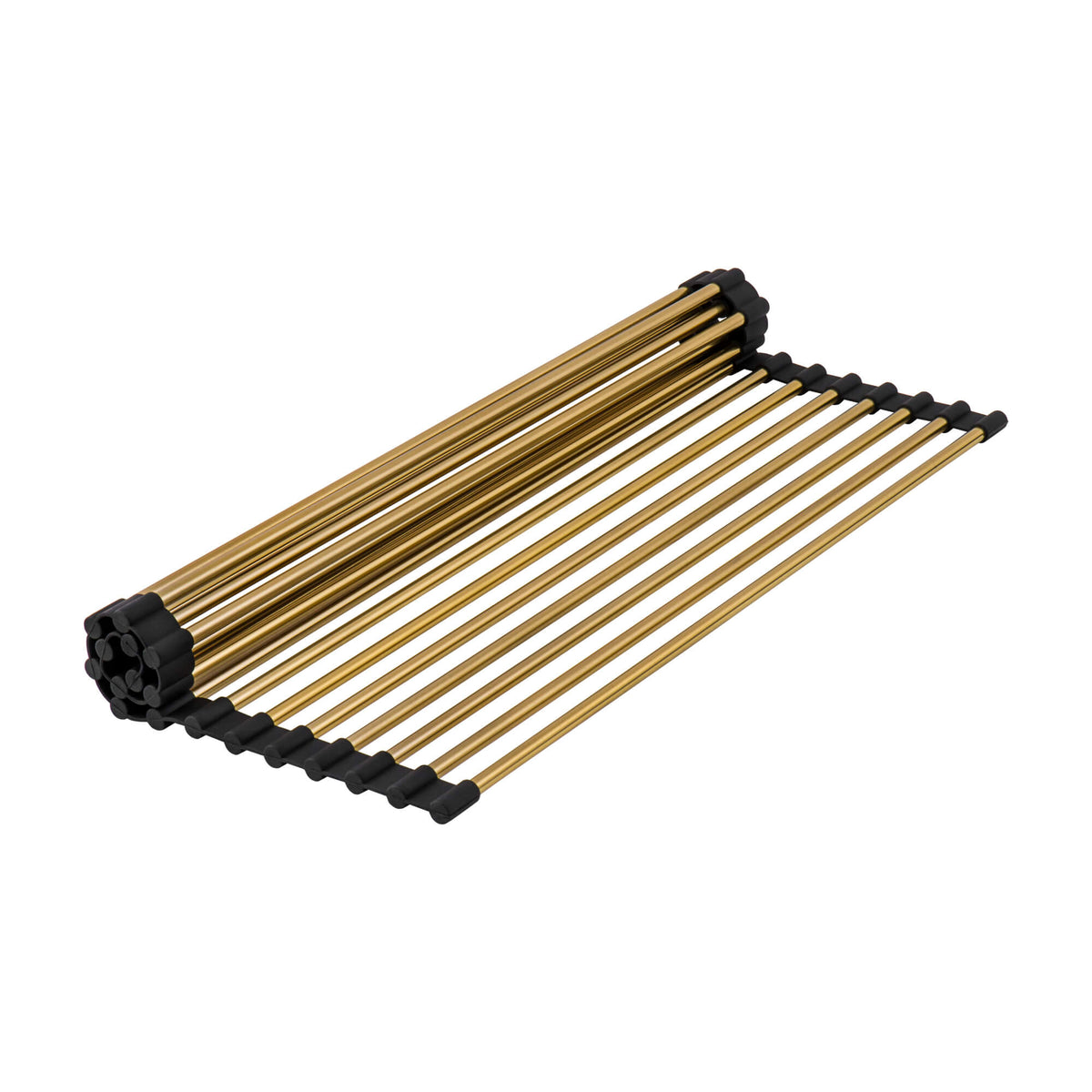 Ruvati 27 inch Matte Gold Workstation Undermount Kitchen Sink Single Bowl Model# RVH6527GG
