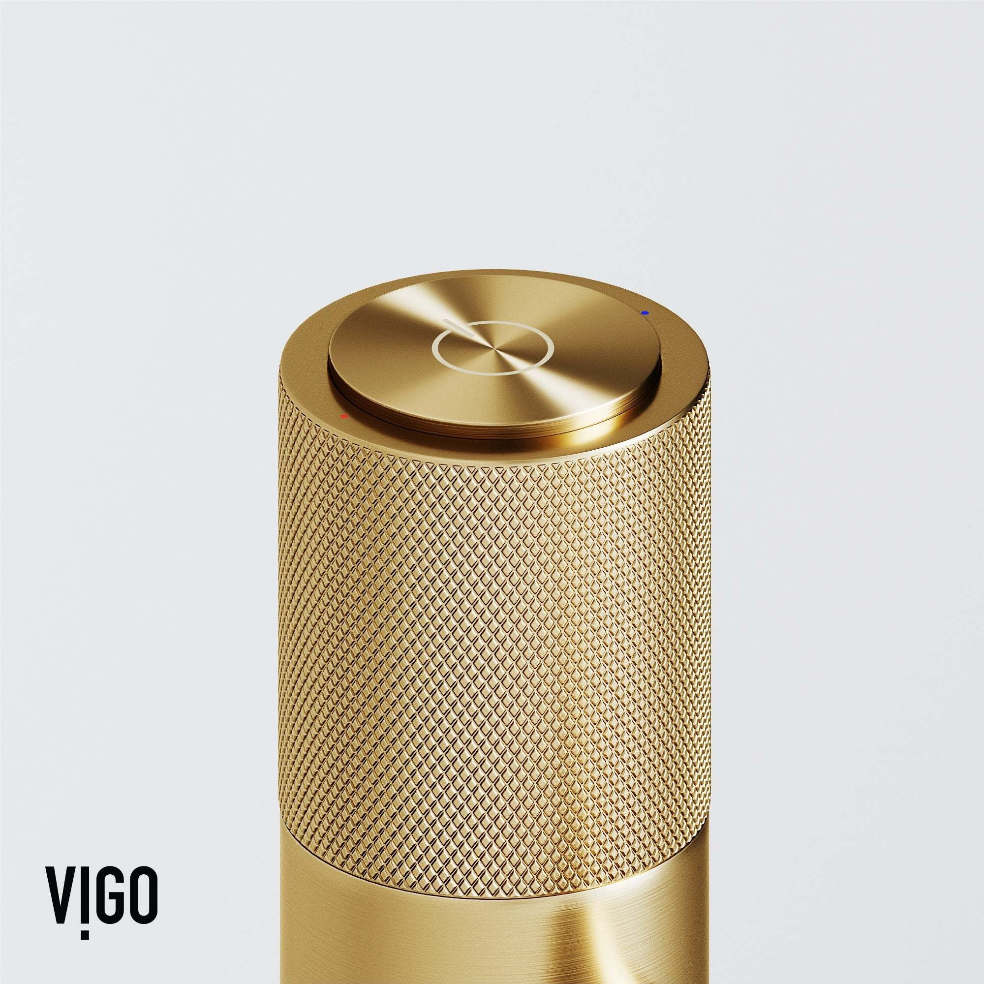 VIGO - Apollo Single Hole Bathroom Faucet In Matte Brushed Gold Model# VG01048MG