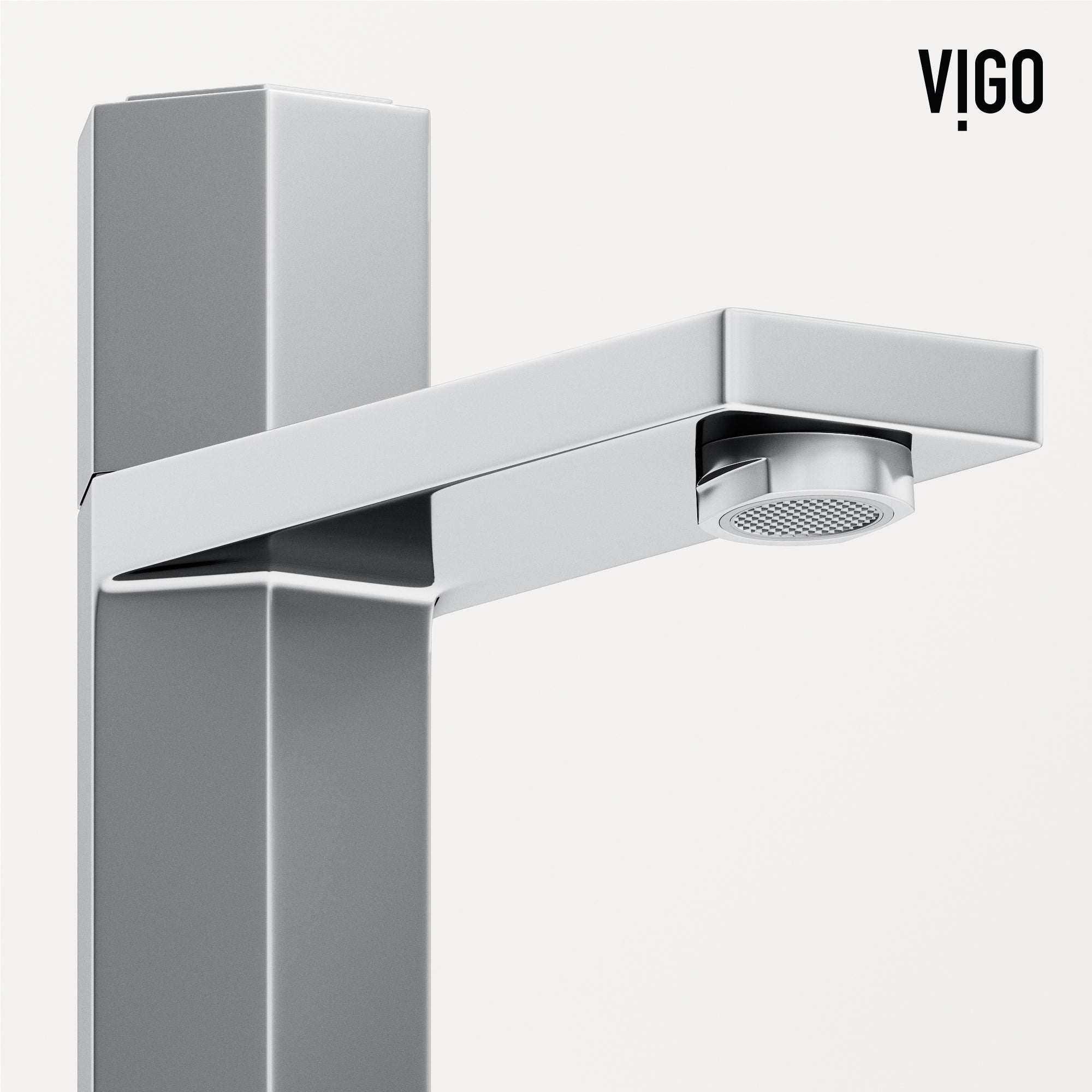 VIGO - Hart Nova Single Hole Bathroom Faucet In Chrome Model# VG01053CH