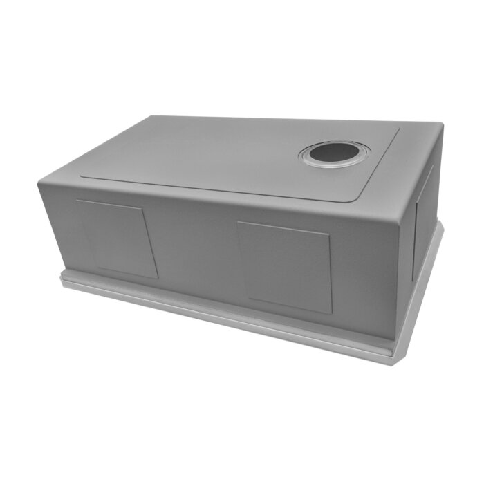 Veniso Nova Model: RVH8584 Ruvati 30-inch Workstation Slope Bottom Offset Drain Undermount 16 Gauge Kitchen Sink – RVH8584
