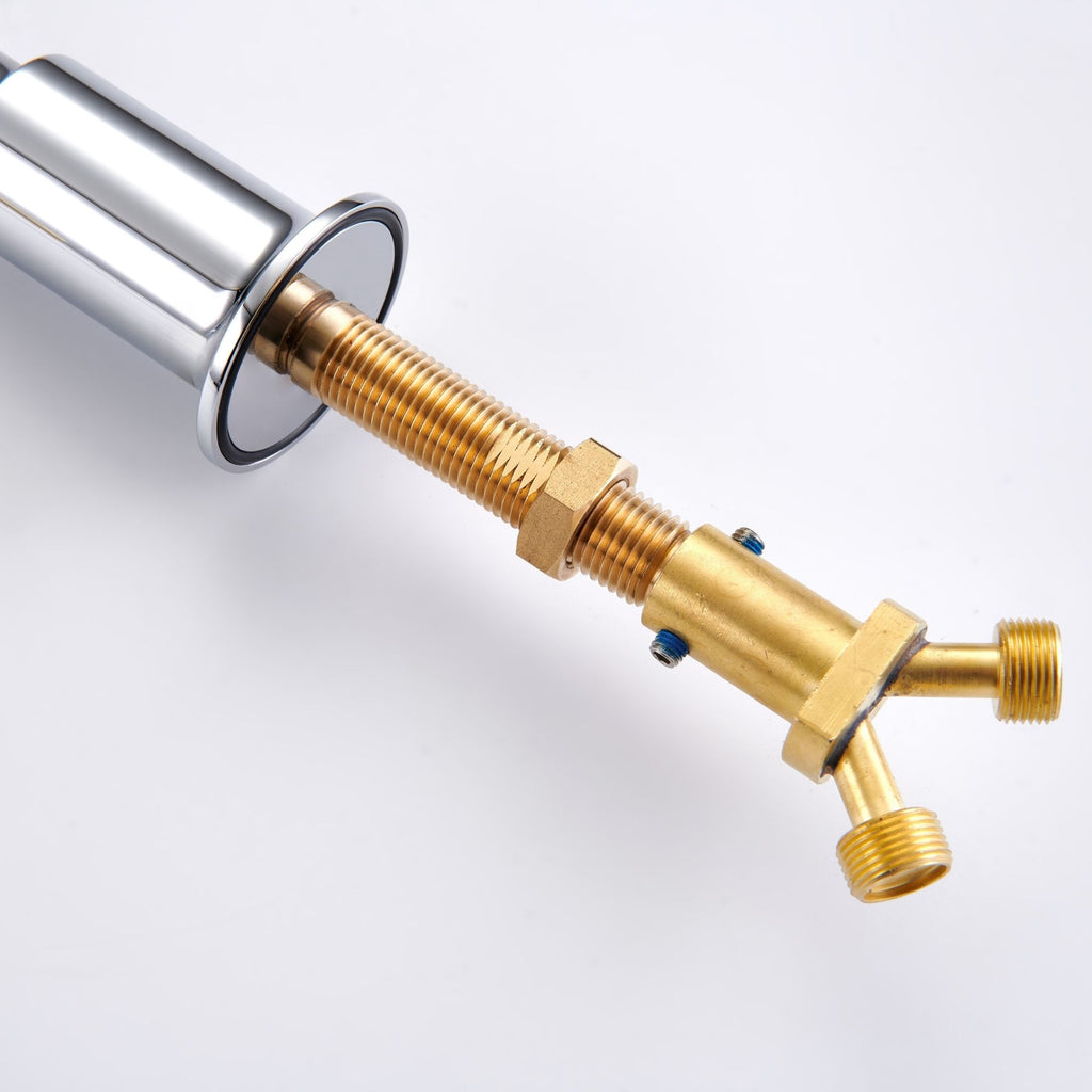 Oakland Wide Spread Bathroom Sink Faucet with Pop Up Drain in Chrome– Model #KSB8236C