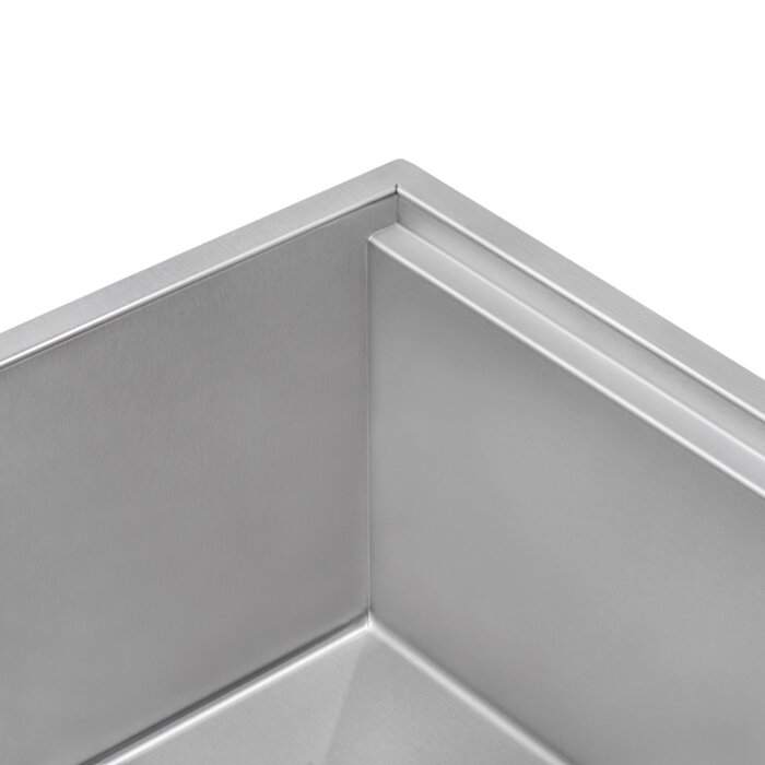 Veniso Nova Model: RVH8597 Ruvati 33-inch Workstation Slope Bottom Offset Drain Undermount 16 Gauge Kitchen Sink – RVH8597