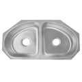 Oakland 36" Undermount Stainless Steel 18 Gauge Double Bowl Kitchen Sink Model# KSU361910D