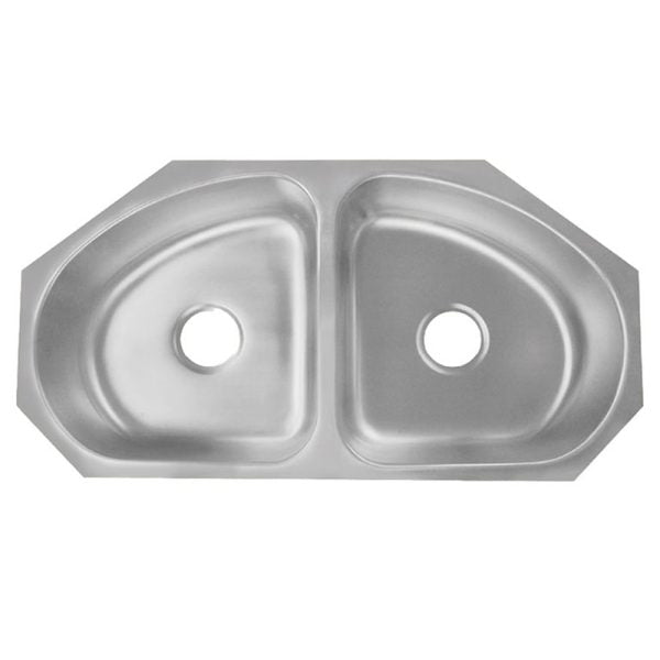 Oakland 36" Undermount Stainless Steel 18 Gauge Double Bowl Kitchen Sink Model# KSU361910D