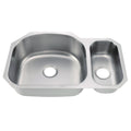 Oakland 32″ x 21″ Undermount Stainless Steel 80/20 Double Bowl Kitchen Sink Model# KSU322195