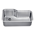 Dawn 33" Undermount Single Bowl Stainless Steel Kitchen Sink In 16 Gauge Model# DSU3118