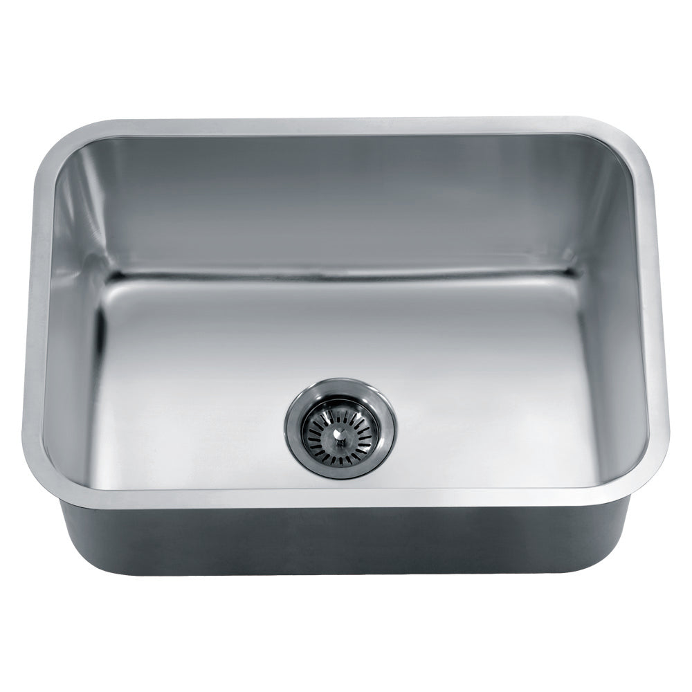 Dawn 25" Single Bowl Undermount Stainless Steel Kitchen Sink Model# ASU2316