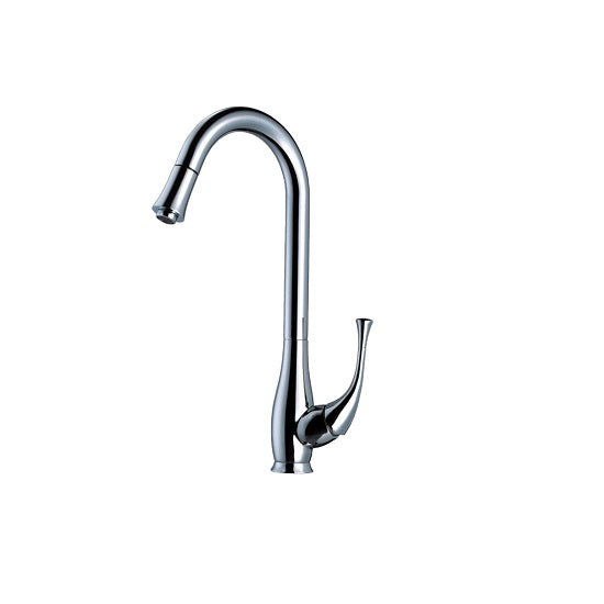 Dawn Single-Lever Pull-Out Kitchen Faucet In Chrome Model# AB50 3084C