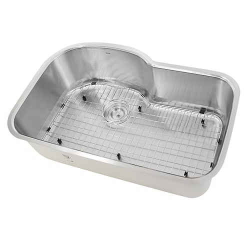 Nantucket Sinks - Oblong Undermount Stainless Steel Kitchen Sink, 16 Gauge Model#  MOBYXL-16