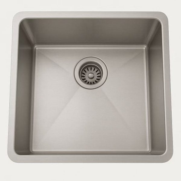 Oakland 16″ Undermount Stainless Steel Single Bowl Kitchen Sink Model #KSH16189L