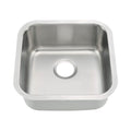 Oakland 18″ Square Undermount Stainless Steel Single Bowl Bar/Prep/Kitchen Sink Model# KSU1818
