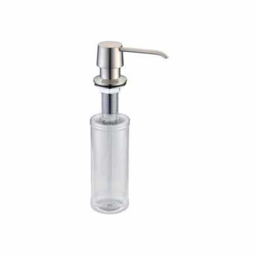 Oakland Soap Dispenser in Brushed Nickel - Model# KSSD-04