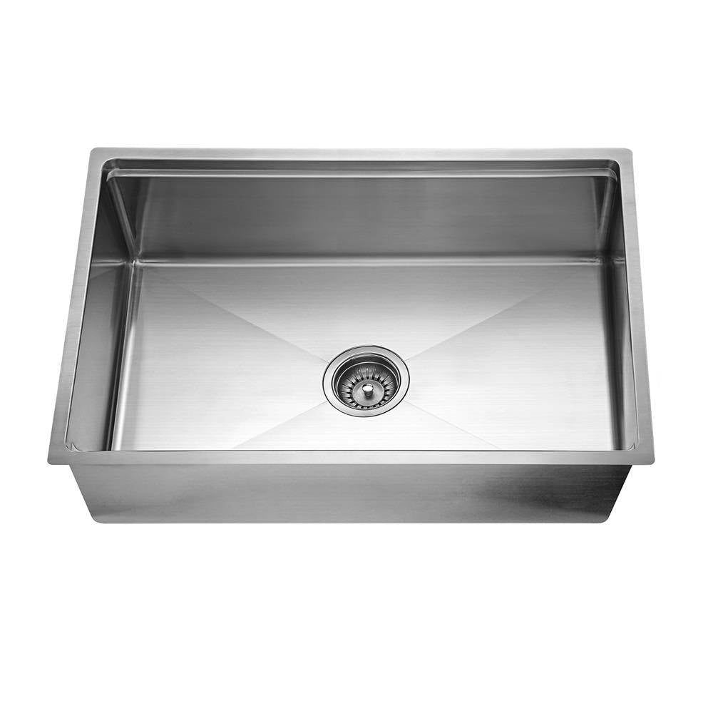 Dawn 30" Undermount Single Bowl Stainless Steel Small Radius Corners Kitchen Sink Model# DSR2817
