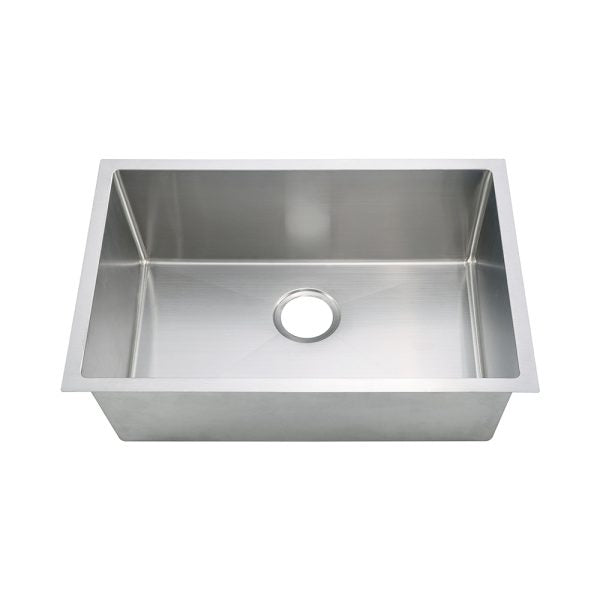 25″ Handmade Undermount Single Bowl Stainless Steel Kitchen Sink-Model #KSH25189L