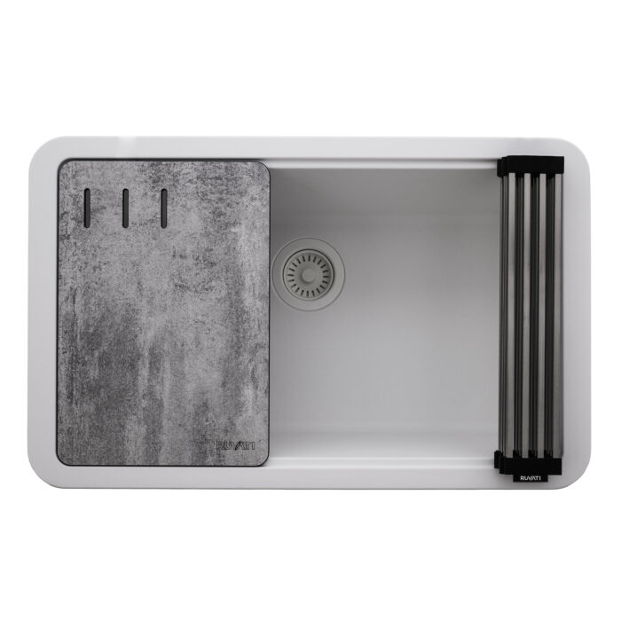 epiStage Model: RVG2310WH Ruvati 30-inch Granite Composite Quartz Work ...