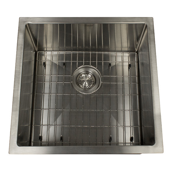 Nantucket Sinks - 19" Stainless Steel Undermount Outdoor Use Sink Model# AW1919-16