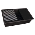 epiStage Model: RVG2306ES Ruvati 33-inch Granite Composite Quartz Undermount Workstation Kitchen Sink Espresso – RVG2306ES