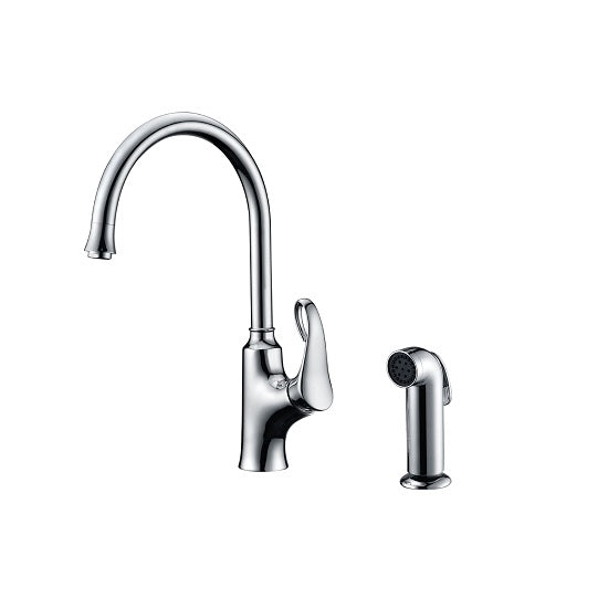Dawn Single-Lever Faucet with Side Spray In Chrome Model# AB06 3296C