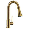 Dawn Single-Lever Pull-Down Sensor Spray Kitchen Faucet In Matte Gold Model# AB50 3262MAG