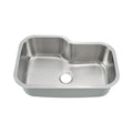 Oakland Large Size 18 Gauge 31″ Undermount Stainless Steel Single Bowl Kitchen Sink Model# KSU31219S