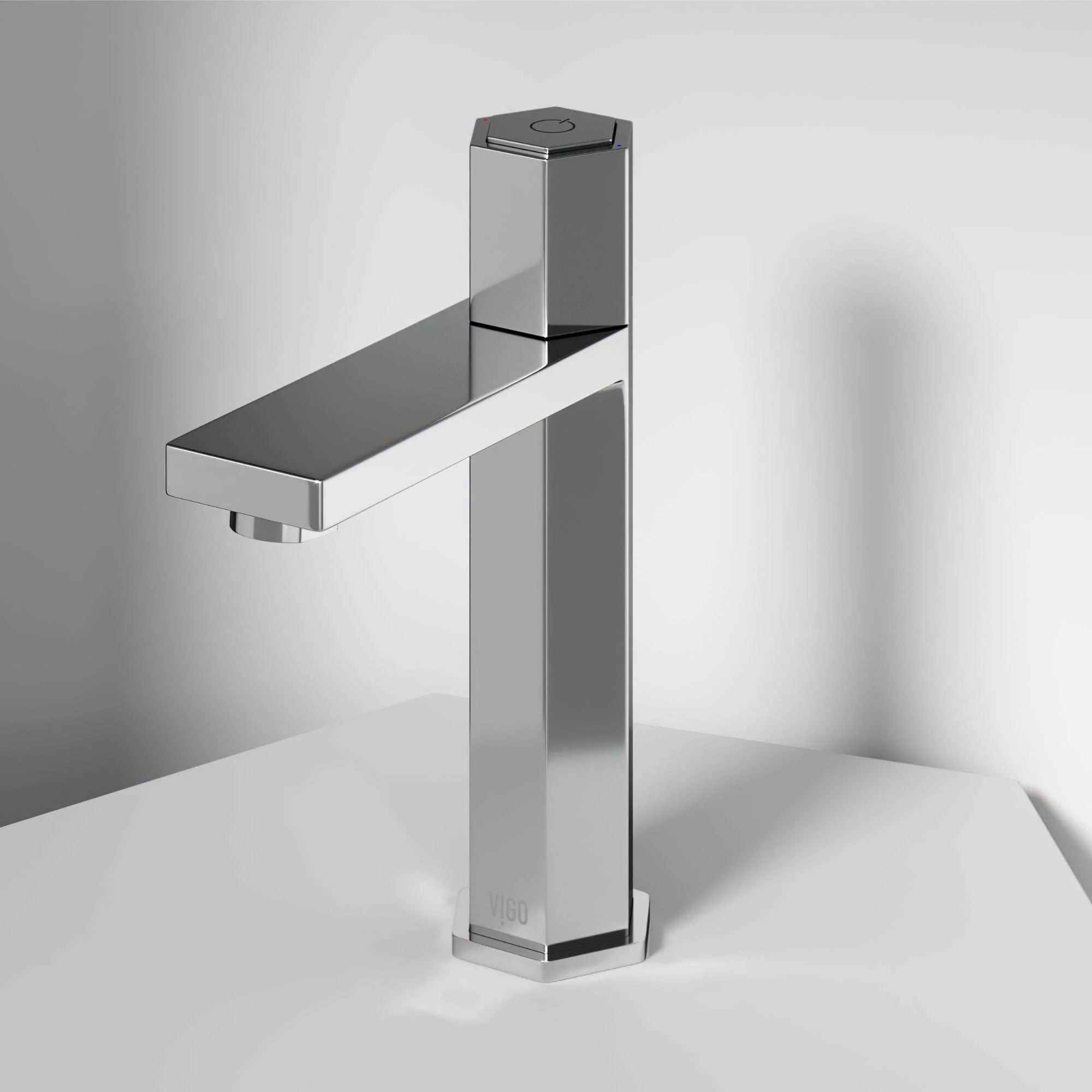 VIGO - Hart Nova Single Hole Bathroom Faucet In Chrome Model# VG01053CH