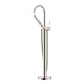 Lucia Model: RVF5338BN Ruvati Lucia Single Handle Freestanding Tub Bathroom Faucet in Brushed Nickel – RVF5338BN